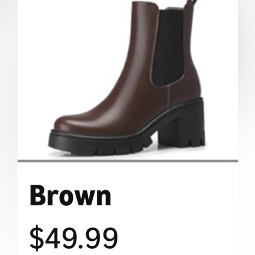 Brown Chelsea Boots - Picture 2 of 3